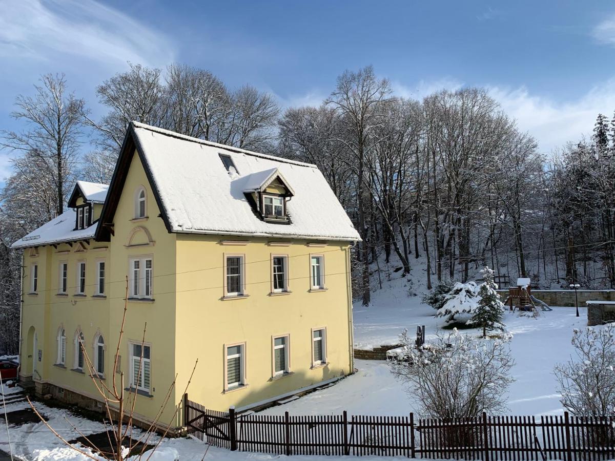Ferienwohnungen Siebenlehn Am Romanus Freibad Exterior foto